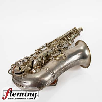 Vintage C.G. Conn New Wonder I Alto Saxophone (c. 1919) - FULL OVERHAUL image 4