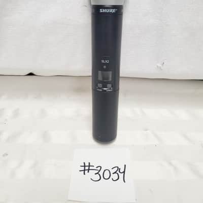 SHURE SLX2 TRANSMITTER WITH BETA 87C HEAD SLX2D/BETA87C #3034 GREAT CONDITION image 1
