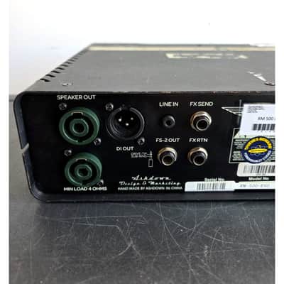 Immagine Ashdown RM 500 EVO Head - Bass Amplifiers - Good - 7