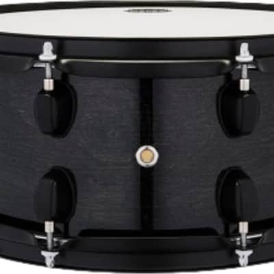 Mapex MPX Maple/Poplar Snare Drum, 13" x 6", Transparent Midnight Black image 1