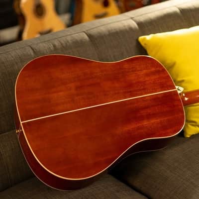 Washburn WD100DL Dreadnought Mahogany Acoustic Guitar w/ Gigbag (WD100DLMK-U) image 13