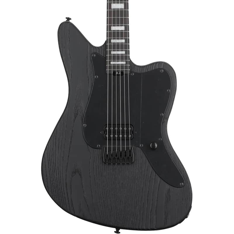 ESP LTD XJ-1 Hardtail Black Blast Electric Guitar image 1
