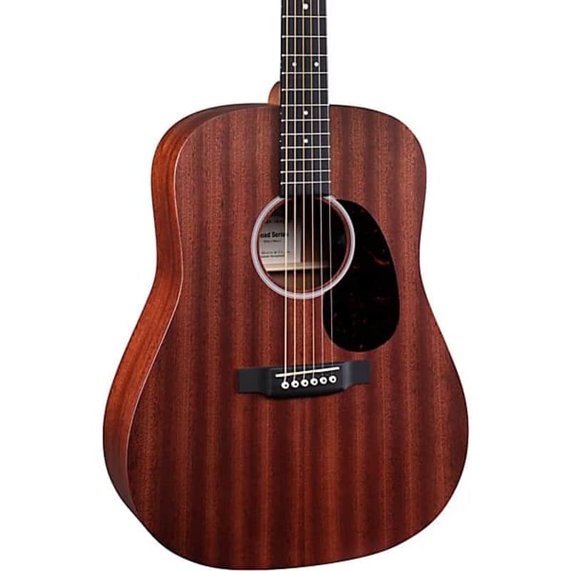 Martin D10E-01 Road Series Dreadnought Acoustic-Electric Guitar - Satin Natural - w/ Bag image 1