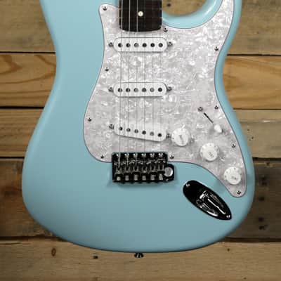 Fender Limited Edition Cory Wong Stratocaster Electric Guitar Daphne Blue w/ Case image 2
