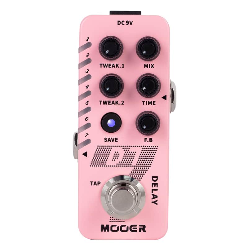MOOER D7 Delay Guitar Pedal with 6 Different Delay Tape And 150s Looper Recording (Price includes the import duty for US buyer) image 1