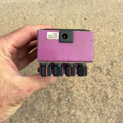 Boss BF-2 Flanger (Black Label) 1980 - 1984 - Purple vintage electric guitar pedal image 11