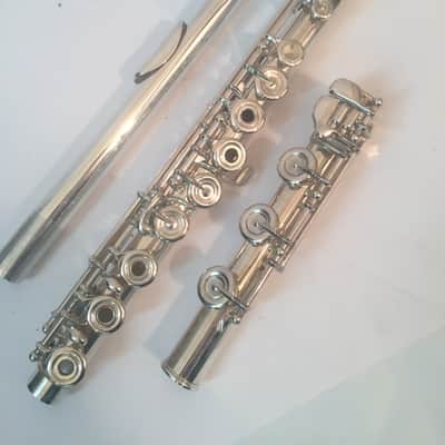 Musikwerks NEW Semi-Professional Flute Solid Silver Head Body and Foot-French B Foot image 11