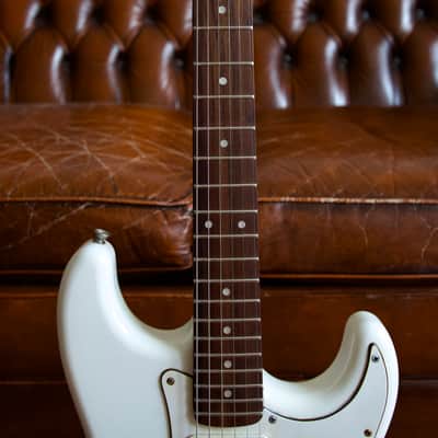 Constantin Guitars Sweetcaster Classic #0008 - Olympic White Aged 3.5kilos !!!VIDEO!!! image 4