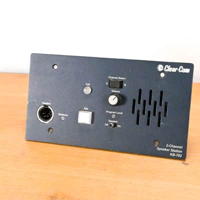 Clear-Com KB-702 2-Channel Remote Speaker Station CG01TE6 image 1