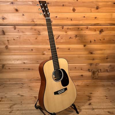 Martin Dreadnought Junior E Acoustic Guitar - Natural image 2