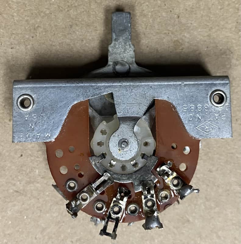 CRL- 5 way switch, part# PA222-677, 70's image 1