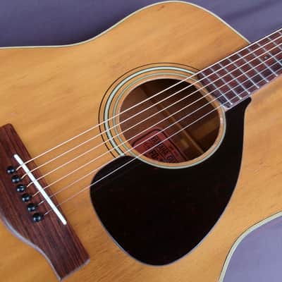 1972 Yamaha FG180 Red Label Nippon Gakki for Yamaha lovers image 6