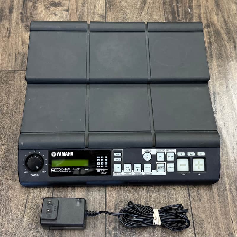 Yamaha DTX-Multi 12 Electronic Percussion Pad - Black image 1