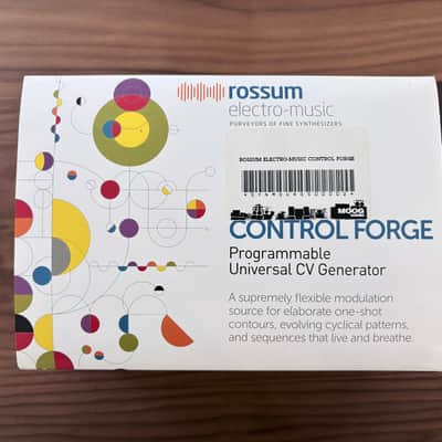 Rossum Electro-Music Control Forge Programmable CV Generator Eurorack Module 2016 - 2021 - Silver image 3