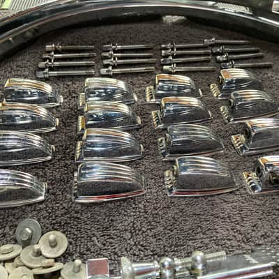 Ludwig Snare Hardware Small lug 60s - Chrome Bild 4