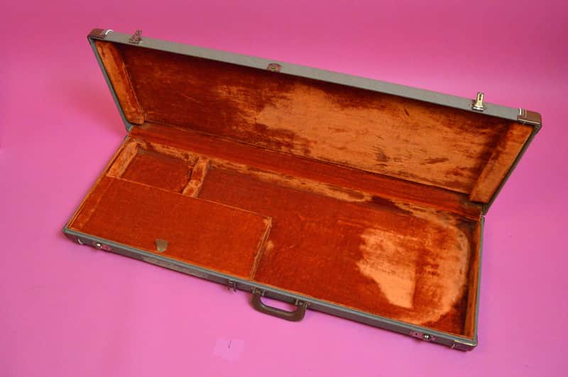 Vintage 1958 1959 Fender Brown Case Jazzmaster Stratocaster Strat Jaguar Tele 60 image 1