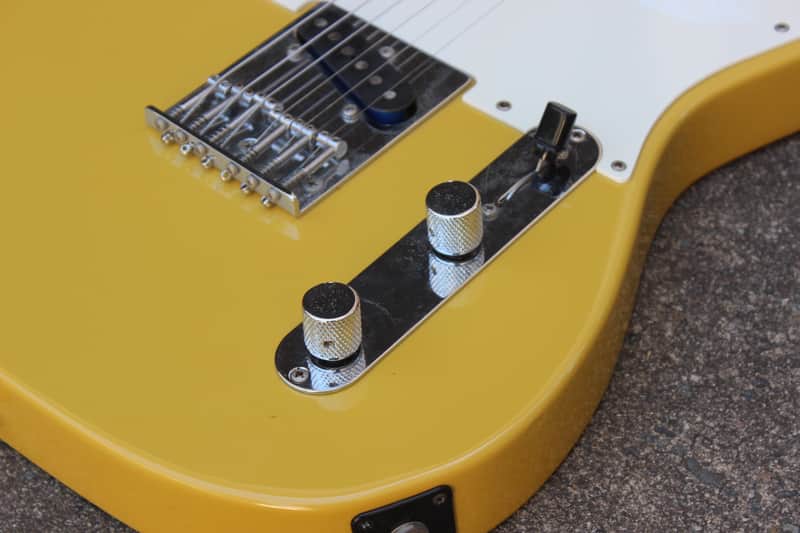 1993 Fender Japan Telecaster Standard (Yellow) | Reverb