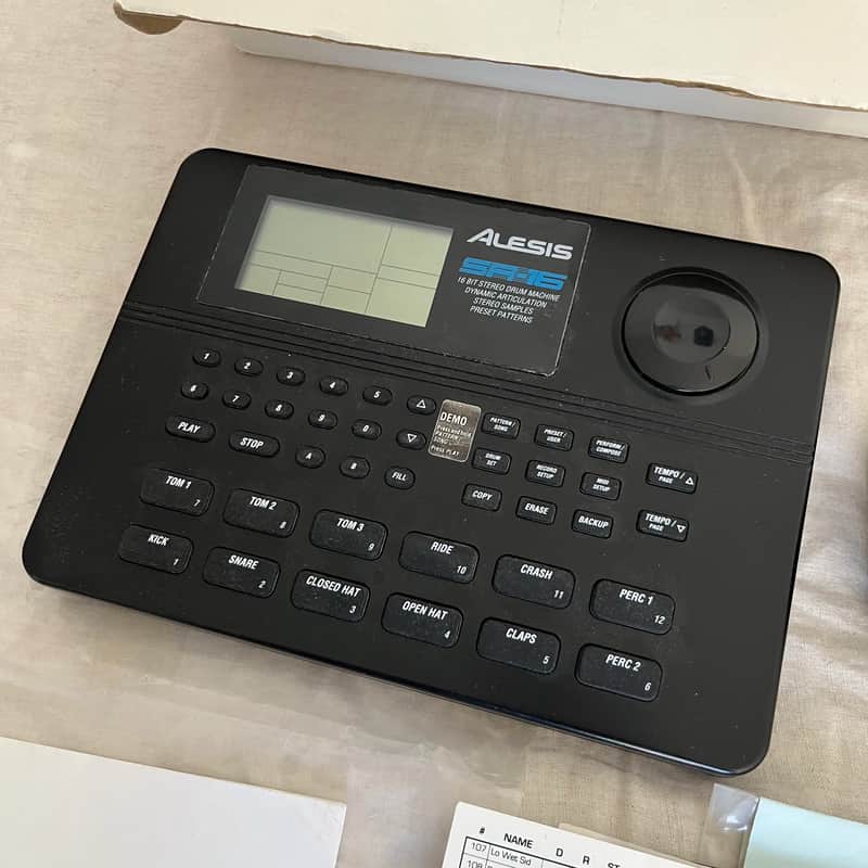 Vintage Alesis SR-16 With Power Cord And Original Box image 1