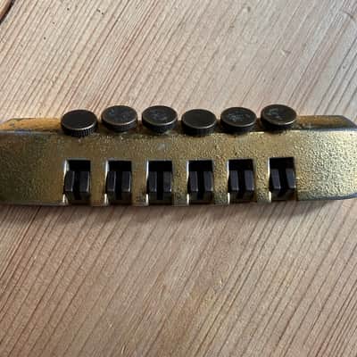 Schaller Vintage Electric Guitar TP6 Fine Tuning Guitar Bridge Pre Owned TP-6 Gold Finish image 1