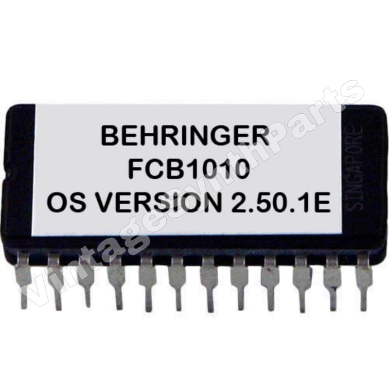FCB1010 Upgrade - Firmware Update Chip version 2.50.1E by Behringer FCB-1010 Eprom Rom Chip image 1