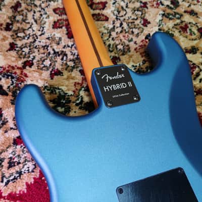 *NEW IN BOX* 2026 Fender Japan Hybrid II Jazzmaster Misty Satin Blue Mist, MIJ JD26 image 24