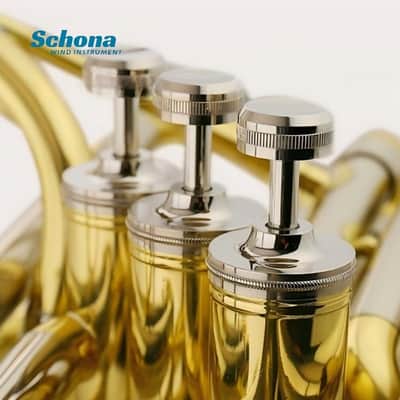 SCHONA SHM-13W - Three-button Glass Fiber Reinforced Plastic Brasswind Sousaphone in Bb image 6
