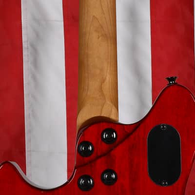 EVH Wolfgang WG Standard QM with Baked Maple Fretboard - Wine Red image 6