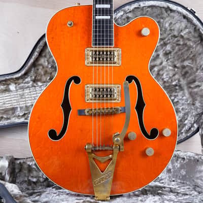 Gretsch Nashville 6120 Hollowbody MIJ 1995 Stain Orange Japan w/ OHSC image 1