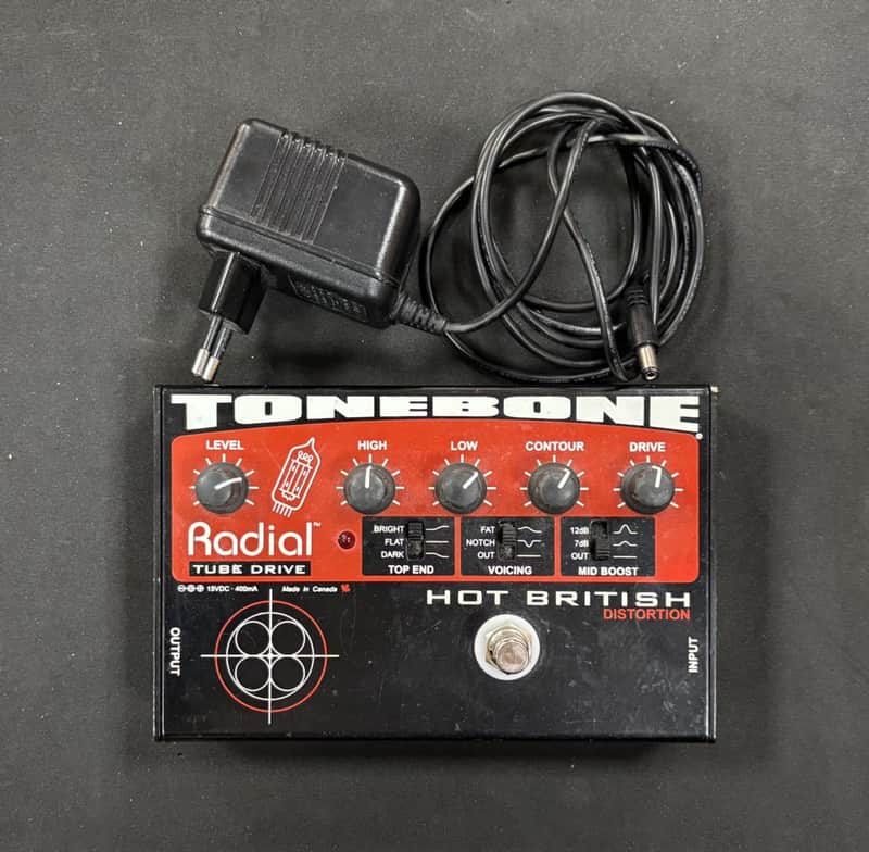 Radial Tonebone Hot British Distorsore valvolare image 1