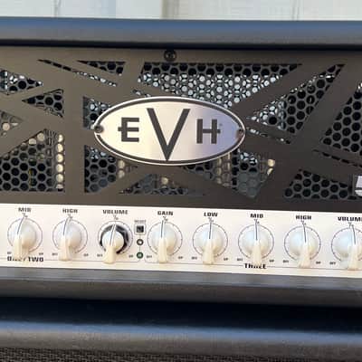 EVH 5150 III 50W 6L6 Tube Head & EVH 5150 212ST Cabinet - Black image 3
