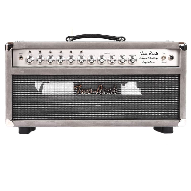 Two Rock Silver Sterling Signature 100-Watt Guitar Amp Head image 1