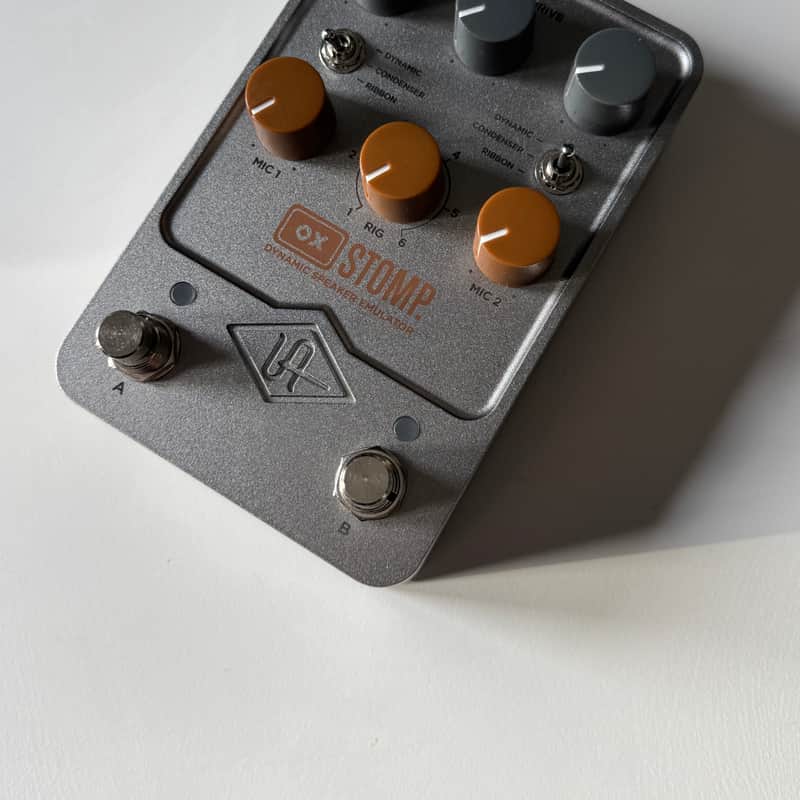 2023 – Present Universal Audio OX Stomp Dynamic Speaker Emulat…