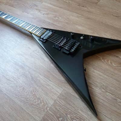 Grover Jackson King V Custom 1992 Metallic Black | Reverb