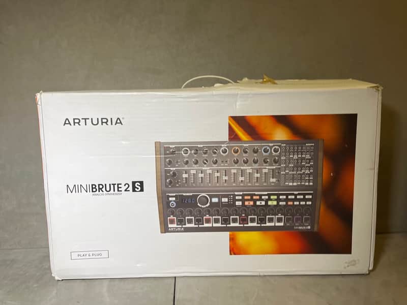 Arturia MiniBrute 2S Desktop Synthesizer 2018 - Present - Black image 1