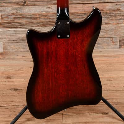 Guyatone EB-8 Red Burst 1960s image 3