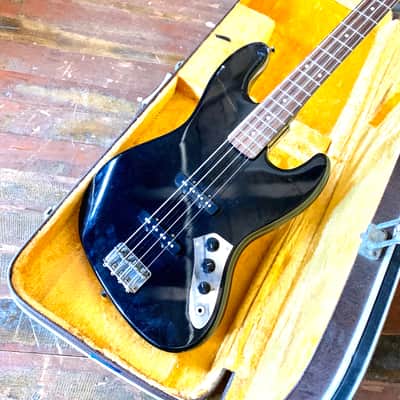Tokai Jazz sound bass guitar c 1977 Noir original vintage mij japan j image 4