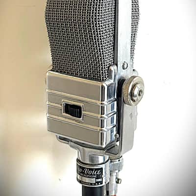 Awesome 1940s Electro Voice V1 Ribbon Microphone, new ribbon, stand & cable incl image 9
