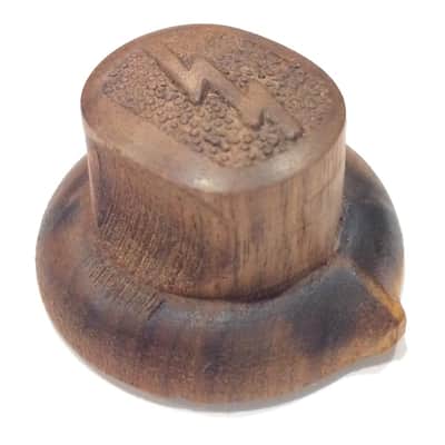 Reproduction 1937 Zenith Pinch Tuning Knob - Solid Wood image 4