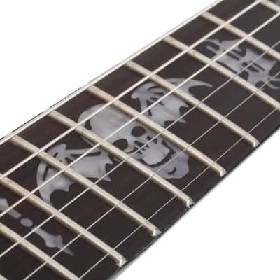Schecter Synyster Standard Gloss White with Black Pinstripes image 9