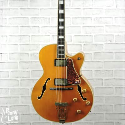 Epiphone Emperor MIJ Natural Electric Hollow Body Archtop Guitar with Gig Bag - 1987 image 1