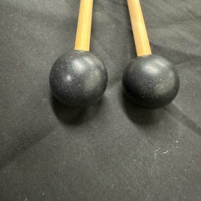 Mike Balter 10B Xtra Hard Mallets, 1" Phenolic on Birch Handles - NEW #2 image 6