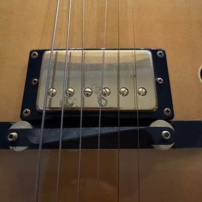 Epiphone Emperor II Hollowbody Archtop Electric Guitar – Natural – 2006 – w/ Soft Case image 6