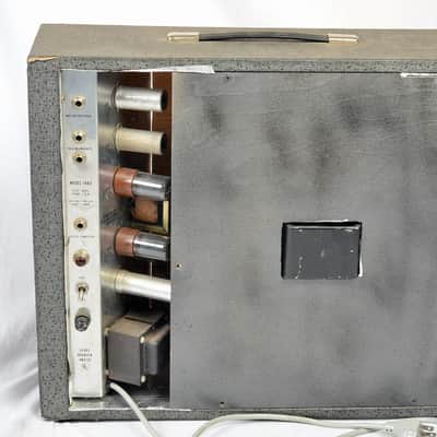 Silvertone Model 1482 5-Watt 1x12 Guitar Combo 1960s - Black image 6