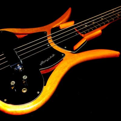 AMPEG ASB1 1966 Natural. The DEVIL BASS. Extremely Rare & Collectible. Pure Art. image 4