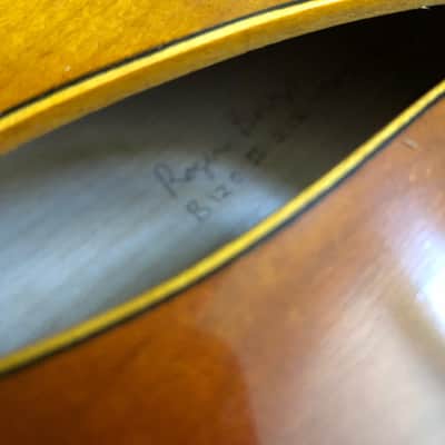 Roger Borys B-120 Deluxe 2012 Honeyburst image 12