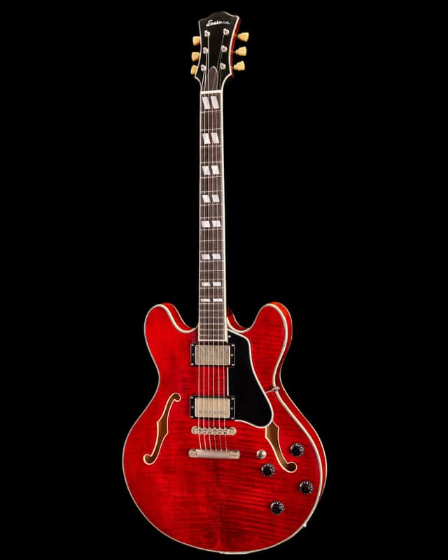 Eastman T59/TV Semi Hollow Vintage Classic Electric Guitar image 1