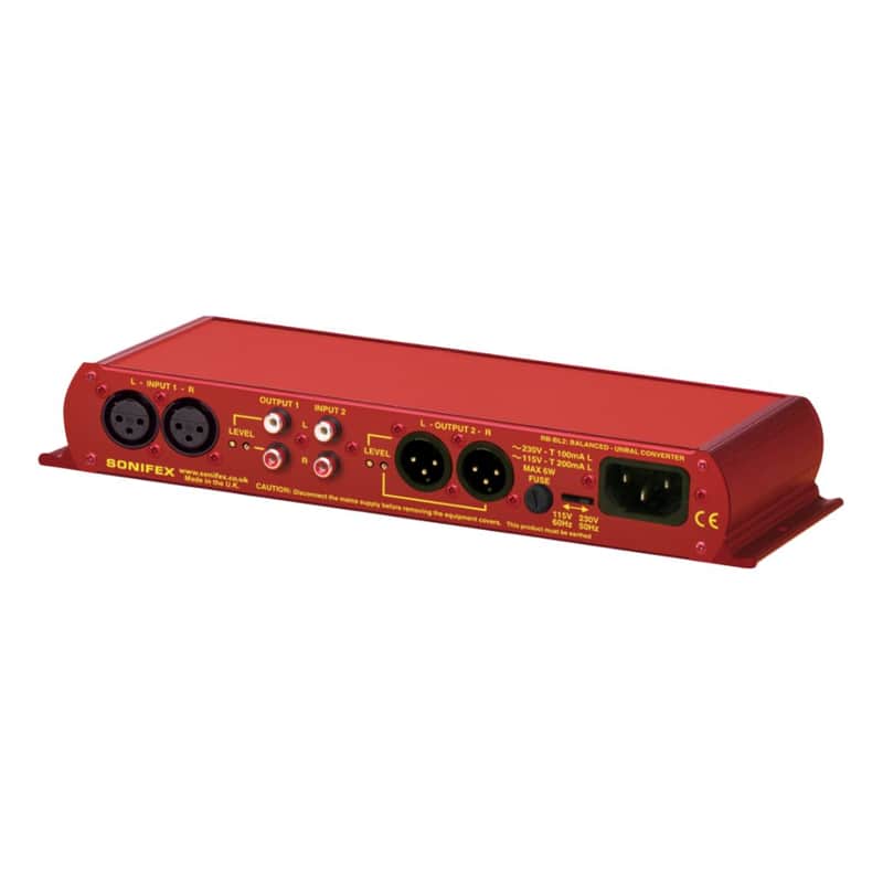 Sonifex RB-BL2 Single Stereo Bi-Directional Matching Converter *USA Small Business* image 1