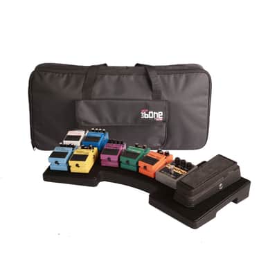 Gator G-MEGA-BONE Mega Bone Pedal Board with Carry Bag & Power Supply