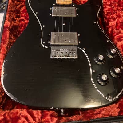 Mario Martin T-Lux 2016 - Black Nitrocellulose Light Medium Relic (custom build for Brad Fernquist) image 5
