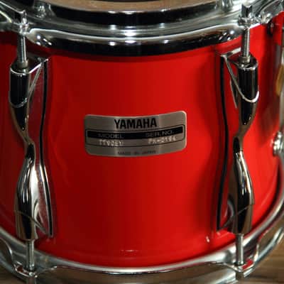 Yamaha  TT908Y - hot red Recording Custom 8" tom image 2